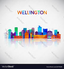 Wellington Skyline Silhouette