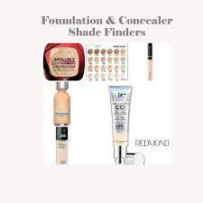 foundation and concealer shade finders