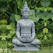 Large Champa Thai Buddha Granite Style