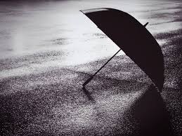 rainy night lonely umbrella limited