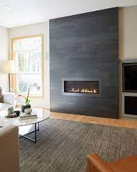 Trendy And Unique Fireplace Tile Ideas
