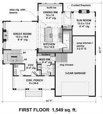 Country Craftsman Cottage House Plan