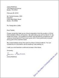 Letter Resignation Template Word Letters Of For Teachers Cover