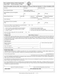 You will be notified by the secretary of state approximately 60 days prior to the date your appointment expires. Fillable Online Illinois Non Resident Notary Application Form Fax Email Print Pdffiller