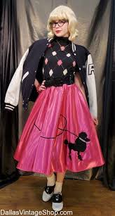 poodle skirts for the sock hop queen