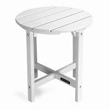 Plastic Outdoor Side Table For Patio