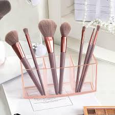 hblife clear acrylic makeup brush