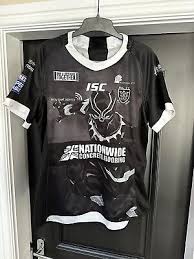 hull fc rugby league shirt marvel black
