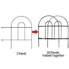 Panels Decorative Garden Fence 50ft