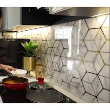 17976 Glossy Finish Wall Tile White