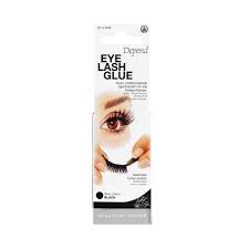 eyelash glue black depend cosmetic