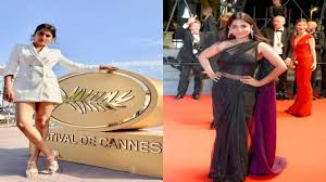 anagha walking on the cannes red