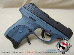 ruger lc9s 9mm in blue anium col