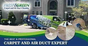 fresh green carpet air duct cleaning