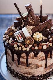 Happy Birthday Nutella Cake gambar png