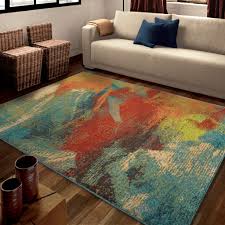orian rugs bright once abstract
