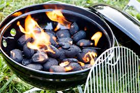 can you grill with black coals barbehow