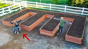 Save your back by gardening in your own diy raised garden. How To Build A Massive Raised Garden For Wheelchair Users Youtube