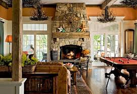 40 stone fireplace designs from clic