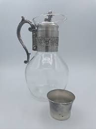 Antique Fb Rogers Pewter Carafe Coffee