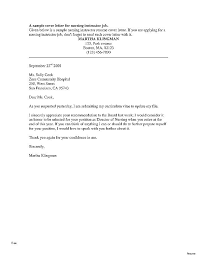 Sample Cover Letter For Director Of Nursing Position New Bad