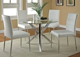 glass dining table set wild country