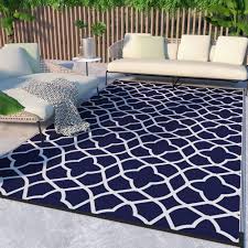 deorab outdoor rugs 6 x9 reversible