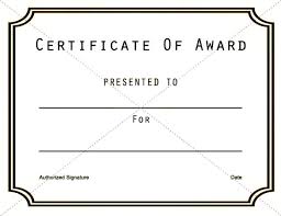 Recognition Certificate Template Free Of Download Editable