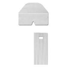 Also, included in each bag are 3 viper channel™ pieces 42 in length (allowing for 10' of coverage with 6 for spare). Master Halco 4 Ft Vertical Slats For Privacy Fencing White Pk 80 204754 Rona