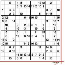 Simply download and print the pdf document. Sudoku 16x16 Da Stampare Cerca Con Google Sudoku Printable Sudoku Word Search Puzzle