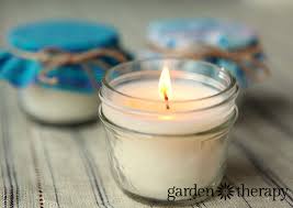 Soy Beeswax Jar Candles Garden Therapy