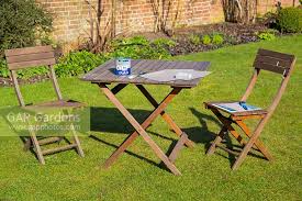 Painting Wooden Garden Furniture By