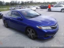 The 2016 honda accord is a midsize car that offers seating for up to five passengers; Honda Accord 2016 Blue 3 5l Vin 1hgct2b05ga005780 Free Car History