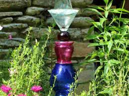 Easy Diy Glass Garden Art Totem