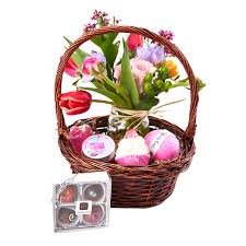 flower basket by denver flower pros