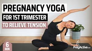 safe yoga during first trimester to