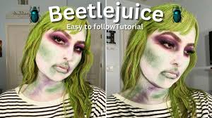 beetlejuice makeup tutorial easy to