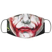 joker mouth face mask heath ledger