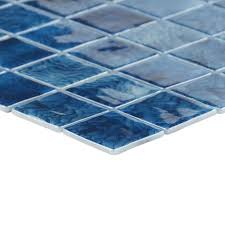 Swim Cascara 2x2 Glass Mosaic Tilebar Com