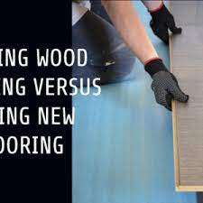 sanding wood flooring versus ing new