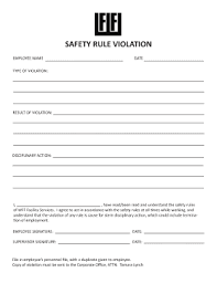 safety violation form fill and sign
