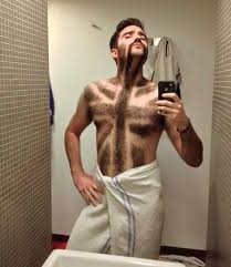 chest hair art is the perfect form of