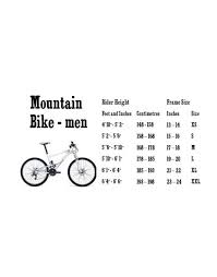 Mountain Bike Men