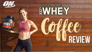 on gold standard whey coffee protein