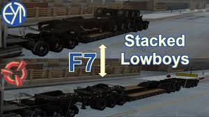 ats stacked scs lowboy trailers v 1 8