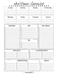 The Most Practical Meal Planner Ever Printables Meal Planner