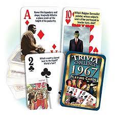 If you buy from a link, we may earn a commission. Flickback 1967 Trivia Playing Cards 1967 Birthday Walmart Canada