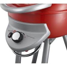 patio bistro 240 gas bbq grill red