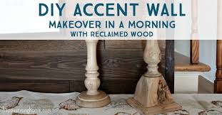 Diy Accent Wall Makeover In A Morning