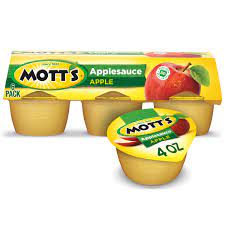 mott s applesauce 4 oz cups 6 count